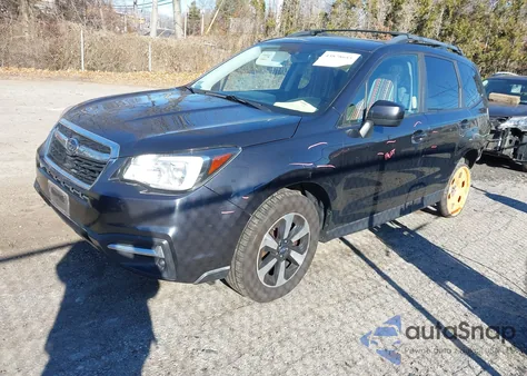 2017 Subaru Forester 2.5I Premium из США, поврежденный, VIN JF2SJAEC1HG804326